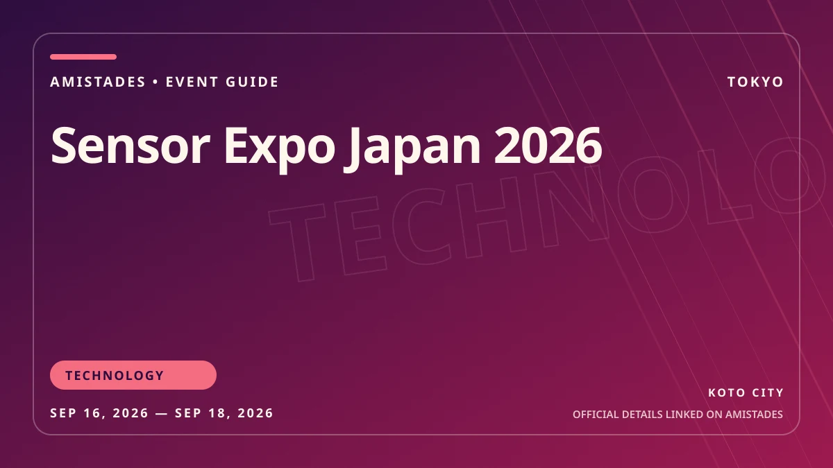 センサエキスポジャパン2026のイベント画像